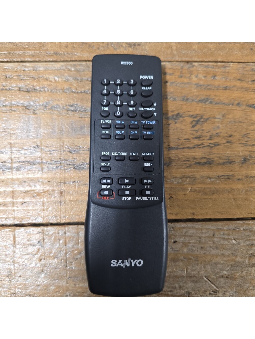 Sanyo B22300 OEM Replacement Remote Control For TV/VCR- TESTED WORKS